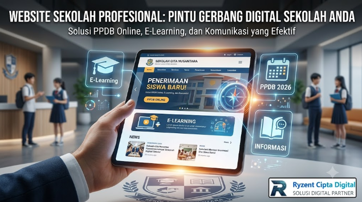 Lebih dari Sekadar Papan Pengumuman: Mengapa Sekolah Anda Membutuhkan Website Profesional